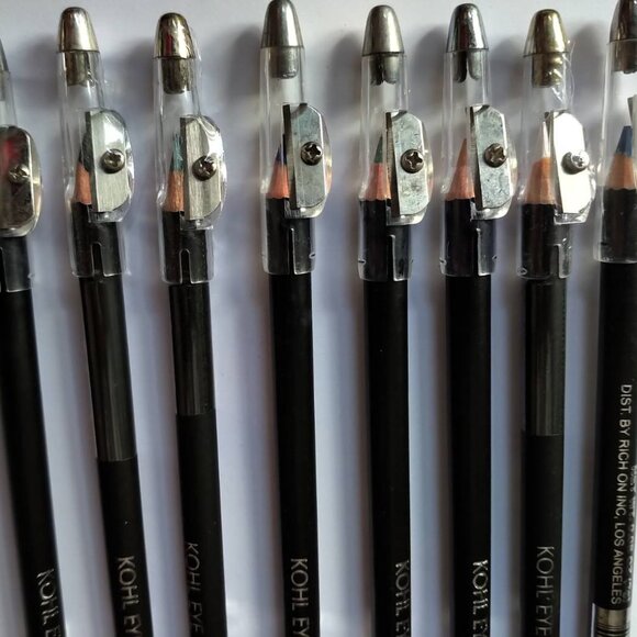Princessa Other - Princessa Eye Liner Pencils Set of 8 w/ Sharpener